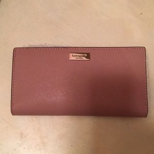 Kate Spade Laurel Way Stacy Wallet NWT DUSTY PEONY